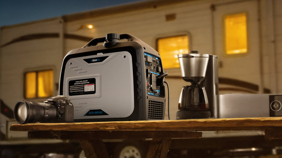 AT4000DEi Gasoline Quiet Inverter Generator: The Ideal Backup Power Solution for Homes During Storm Seasons