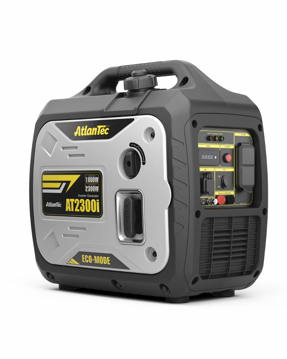 Portable Inverter Generator 2300-Watt Gas Powered .Super Quiet Gas Generators for Camping, Tailgating, Home Emergency Home Backup - EPA & PGMA Compliant