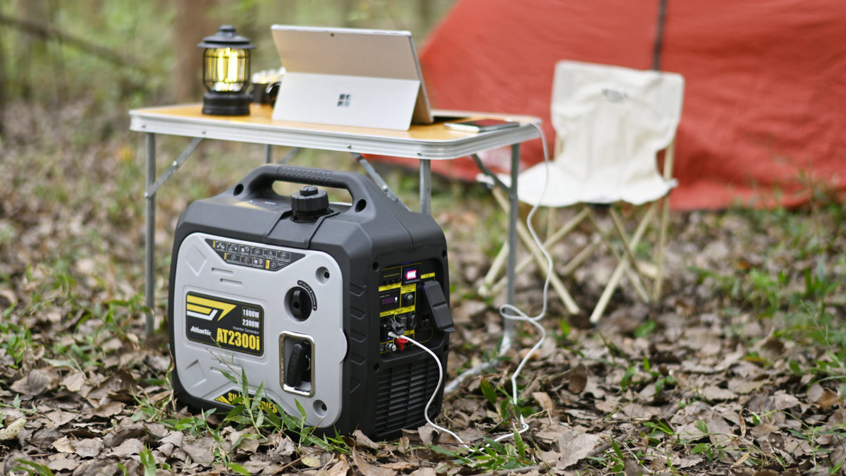 AtlanTec Generator | Quieter, more portable outdoor generators.