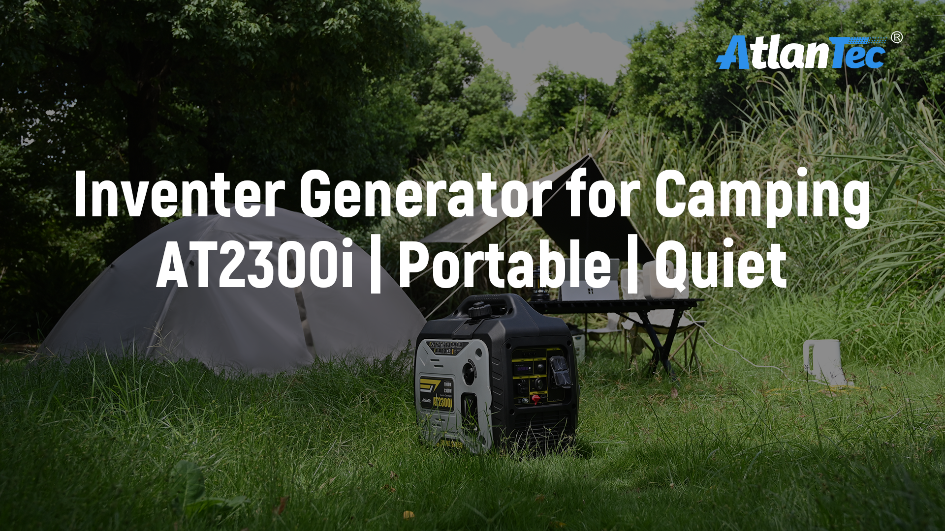 AT2300i Camping Inverter Generator Video