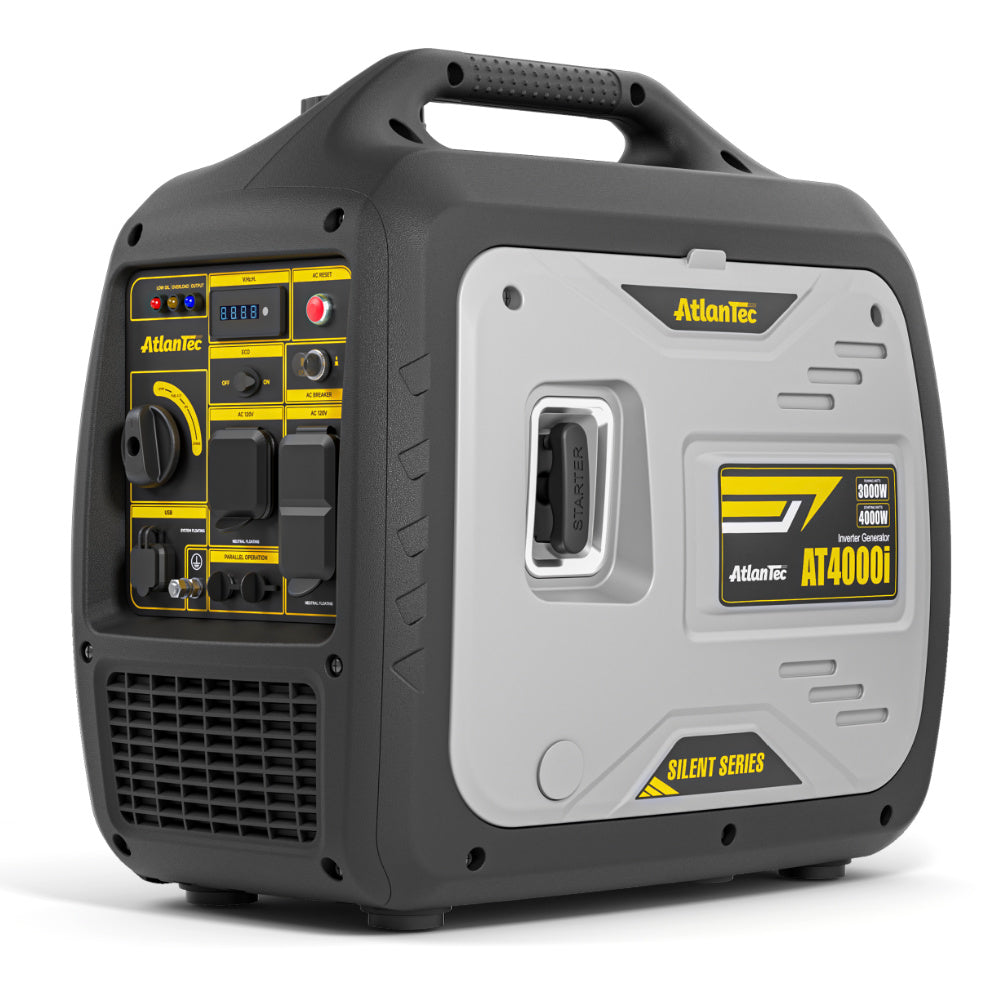 4kw Portable Quiet Inverter Generator for Camping RV Home, 120V/30A, EPA Emission Standard Compliant